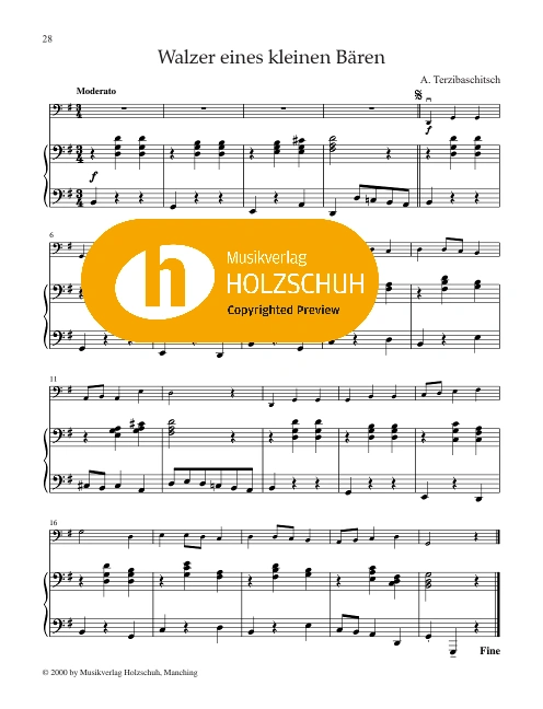 Walzer eines kleinen Bären